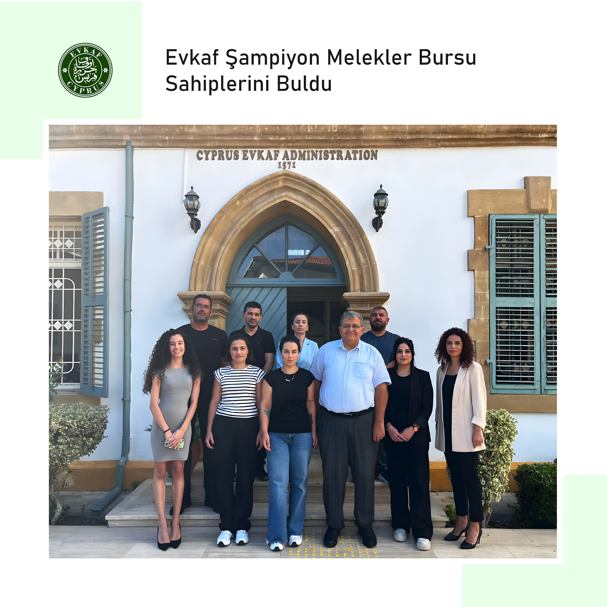 Evkaf Şampiyon Melekler Bursu Sahiplerini Buldu
