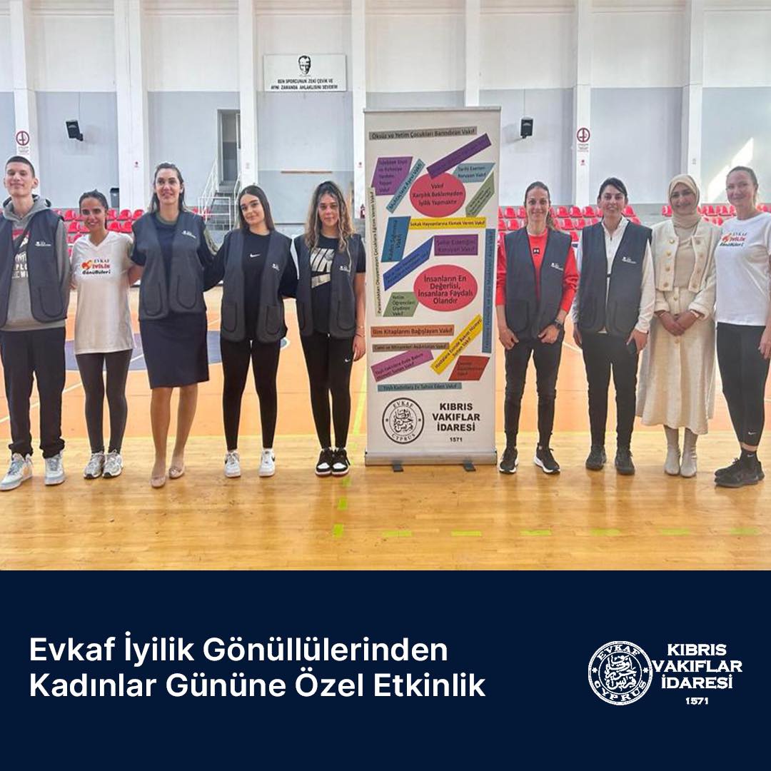 Evkaf İyilik Gönüllülerinden Kadınlar Gününe Özel Etkinlik