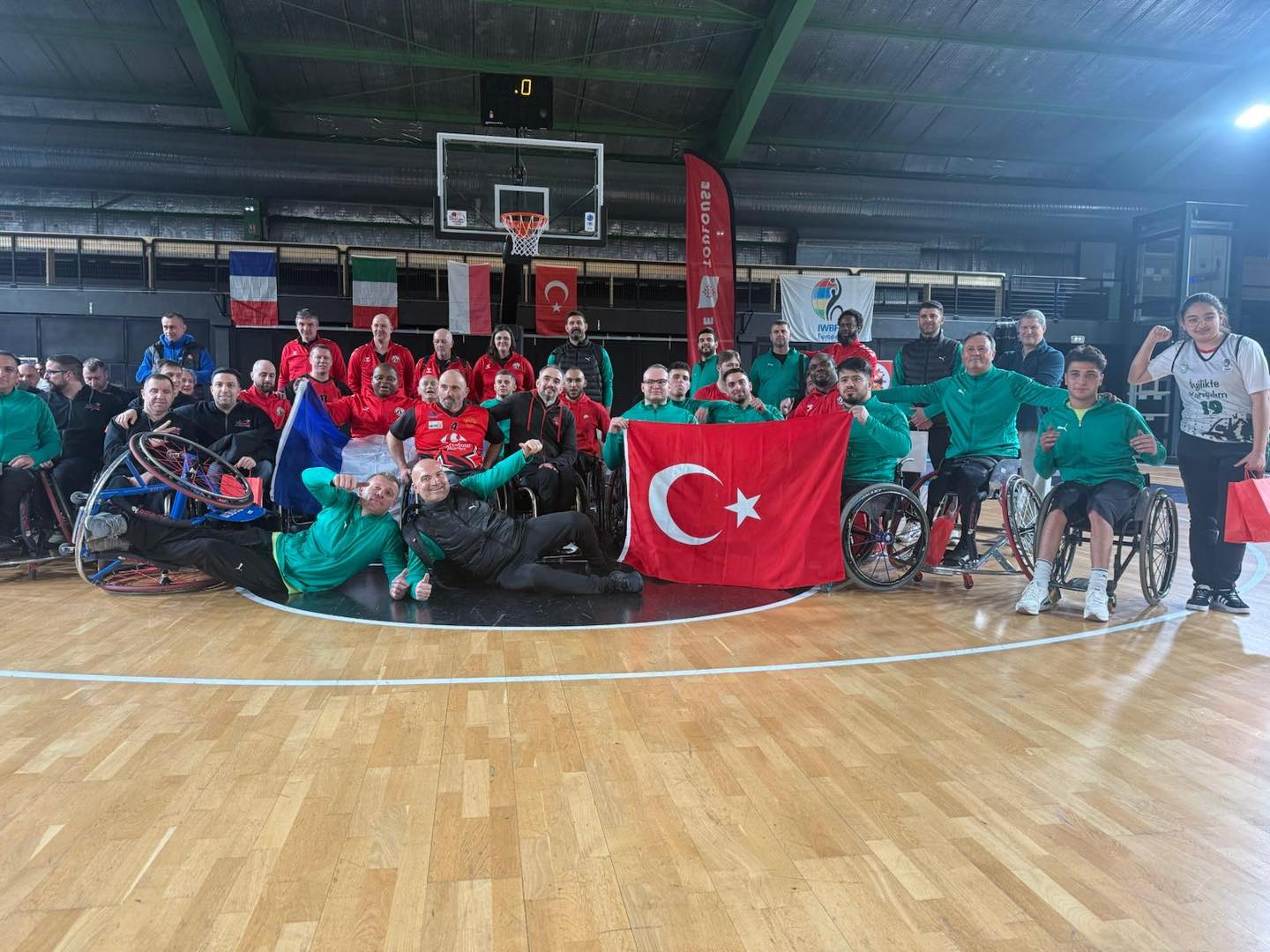 Vakıflar Tekerlekli Sandalye Basketbol Takımımız Avrupa’da Gurur Yaşattı