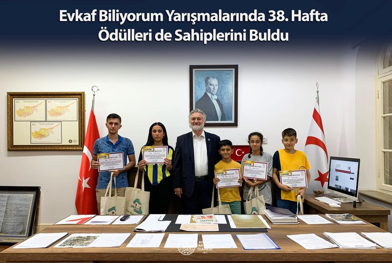 Evkaf Biliyorum Yarışmalarında 38. Hafta Ödülleri de Sahiplerini Buldu