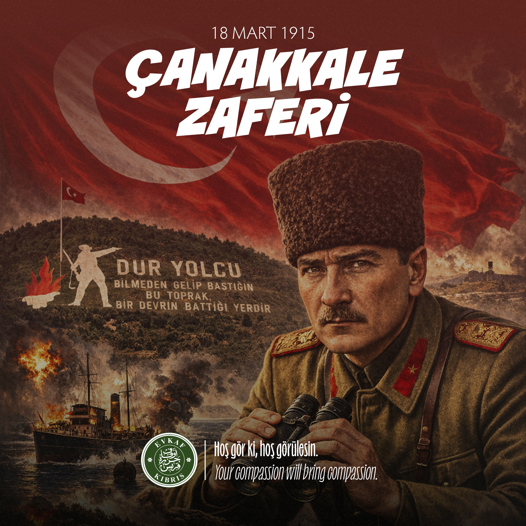 Bir milletin kaderinin değiştiği, imkânsız denilenin inançla aşıldığı gündür 18 Mart…