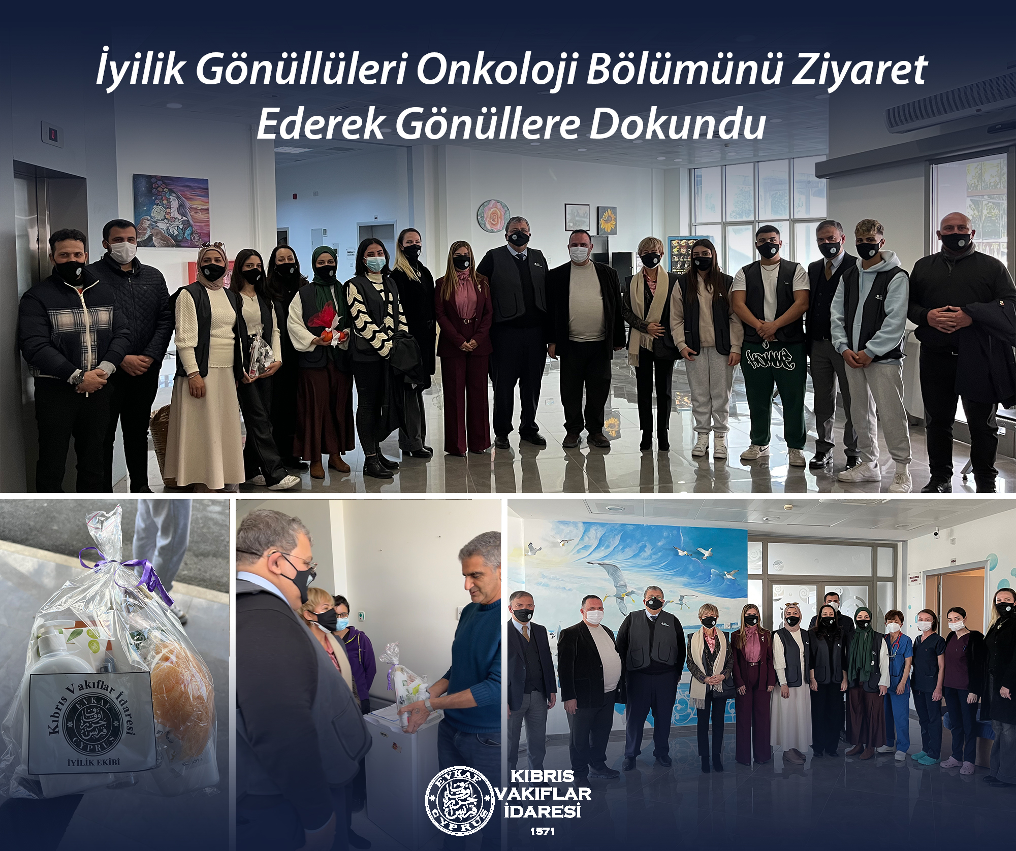 İyilik Gönüllüleri Onkoloji Bölümünü Ziyaret Ederek Gönüllere Dokundu