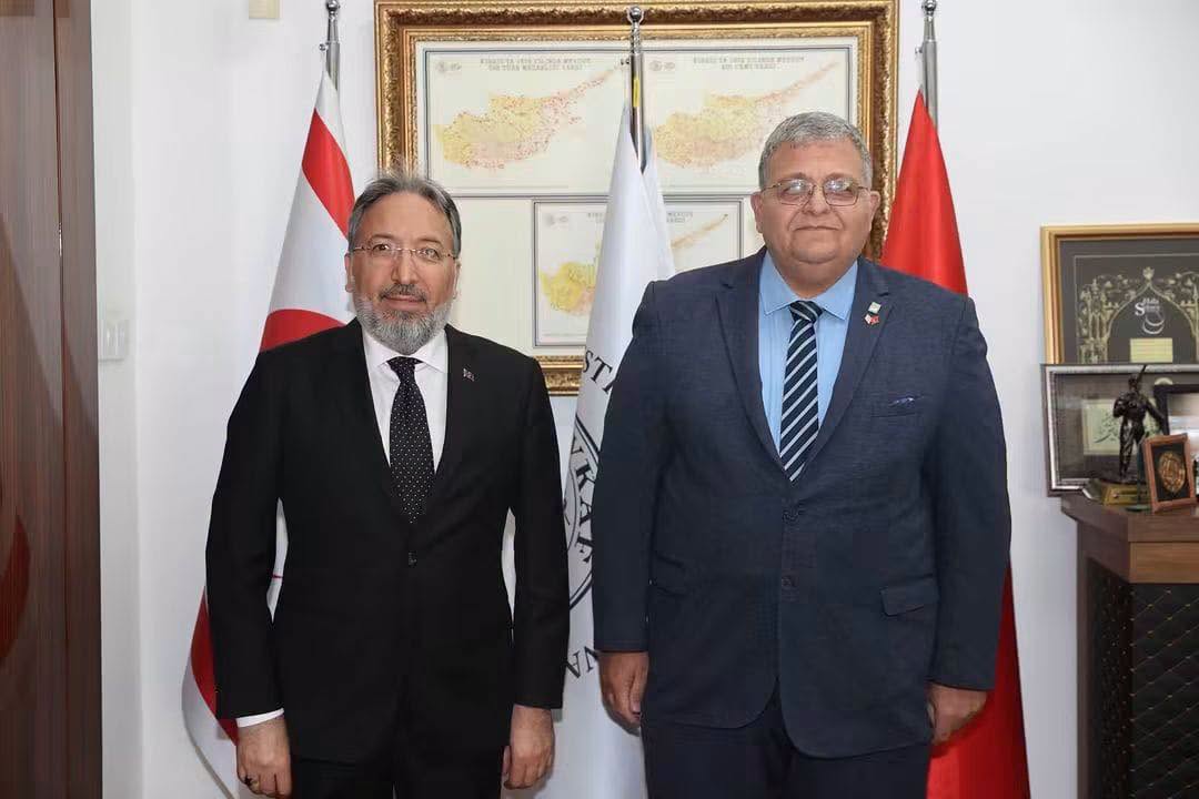 Kıbrıs Vakıflar İdaresi ile Diyanet İşleri Başkanlığı Arasında Ortak Projeler Ele Alındı