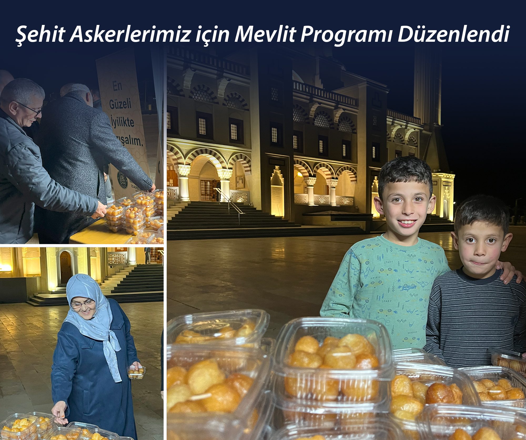 Şehit Askerlerimiz için Mevlit Programı Düzenlendi