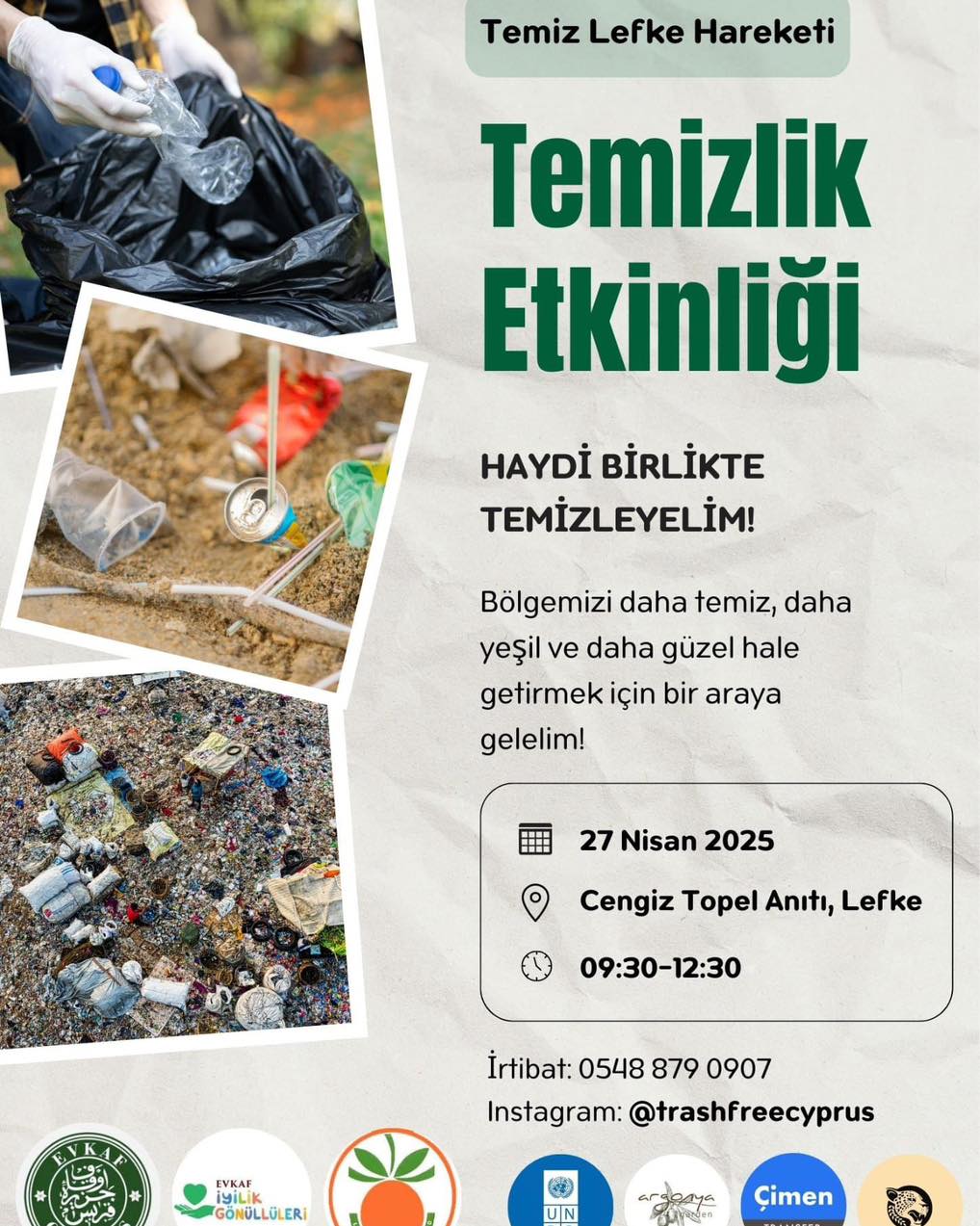  Temiz Lefke Hareketi ile Temizlik Etkinliği!