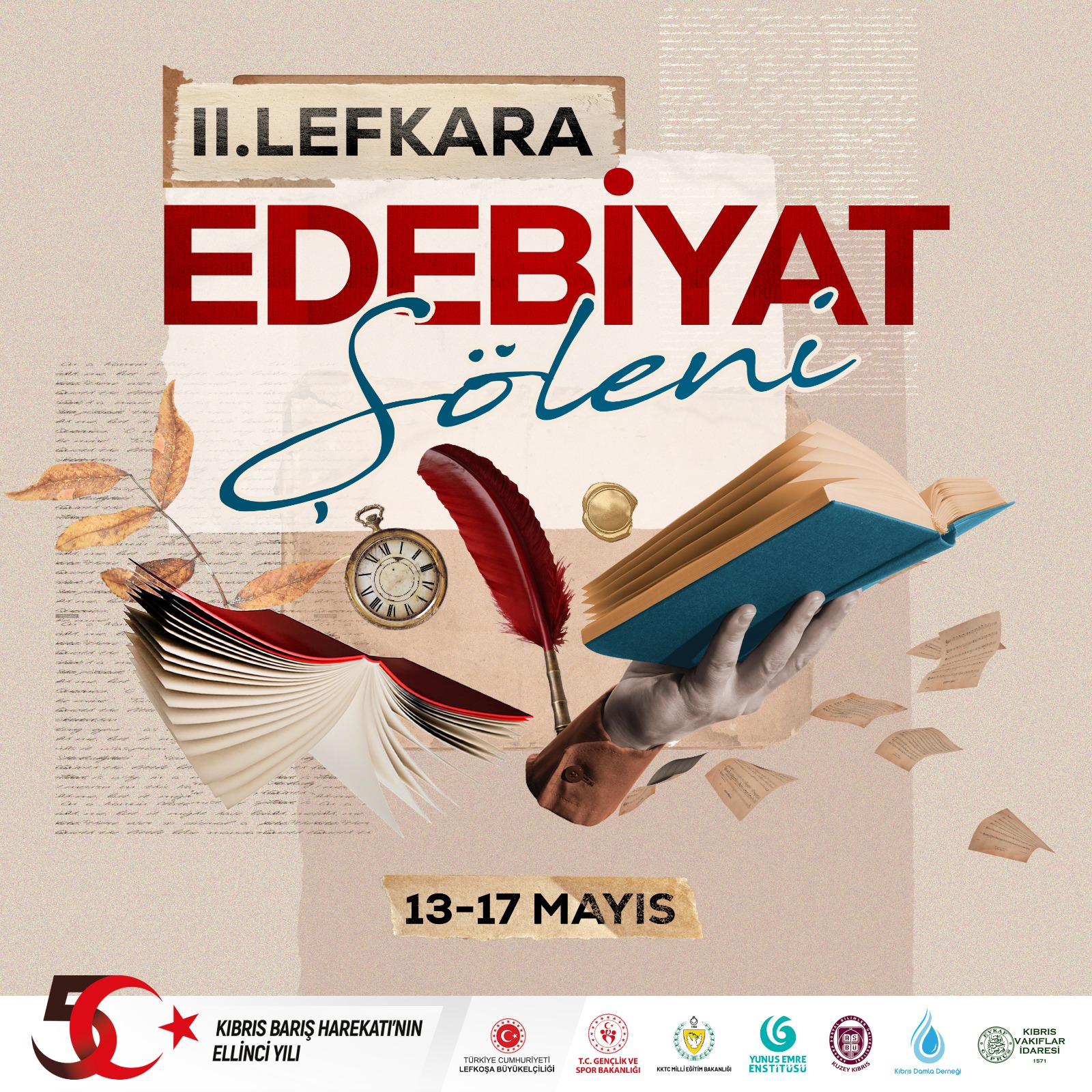 II. Lefkara Edebiyat Şöleni Başlıyor