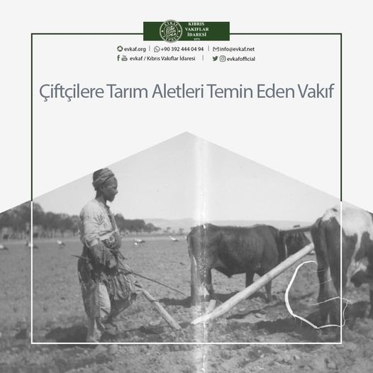 Çiftçilere Tarım Aletleri temin eden Vakıf