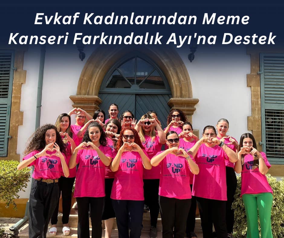 Evkaf Kadınlarından Meme Kanseri Farkındalık Ayı'na Destek