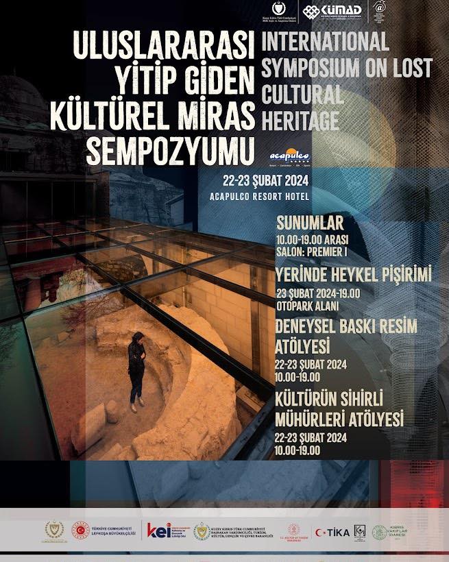 Uluslararası Yitip Giden Kültürel Miras Sempozyumu, 22-23 Şubat Tarihleri Arasında Gerçekleşecek