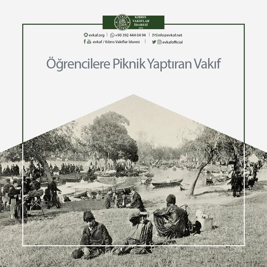 Öğrencilere Piknik Yaptıran Vakıf.