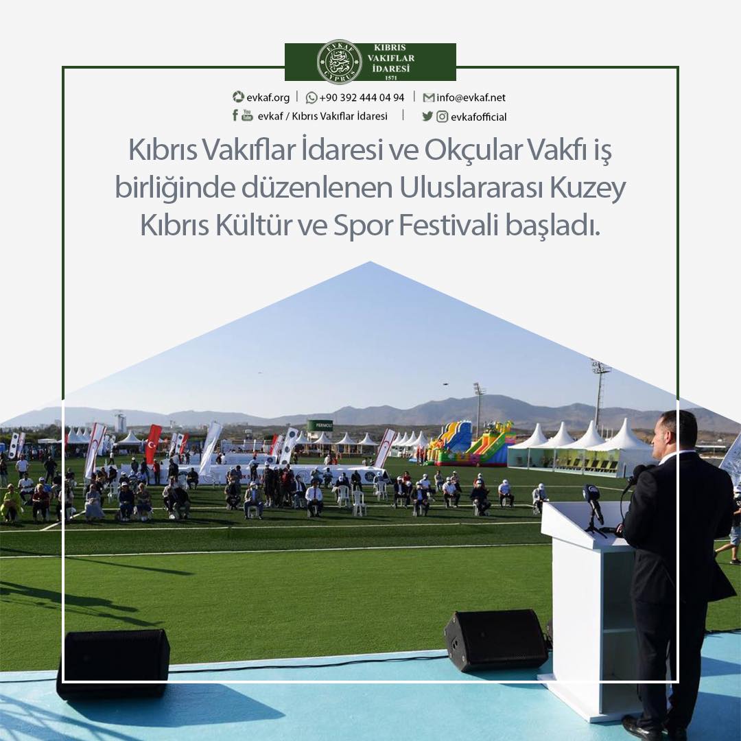 Kıbrıs Vakıflar İdaresi ve Okçular Vakfı iş birliğinde düzenlenen Uluslararası Kuzey Kıbrıs Kültür ve Spor Festivali başladı.