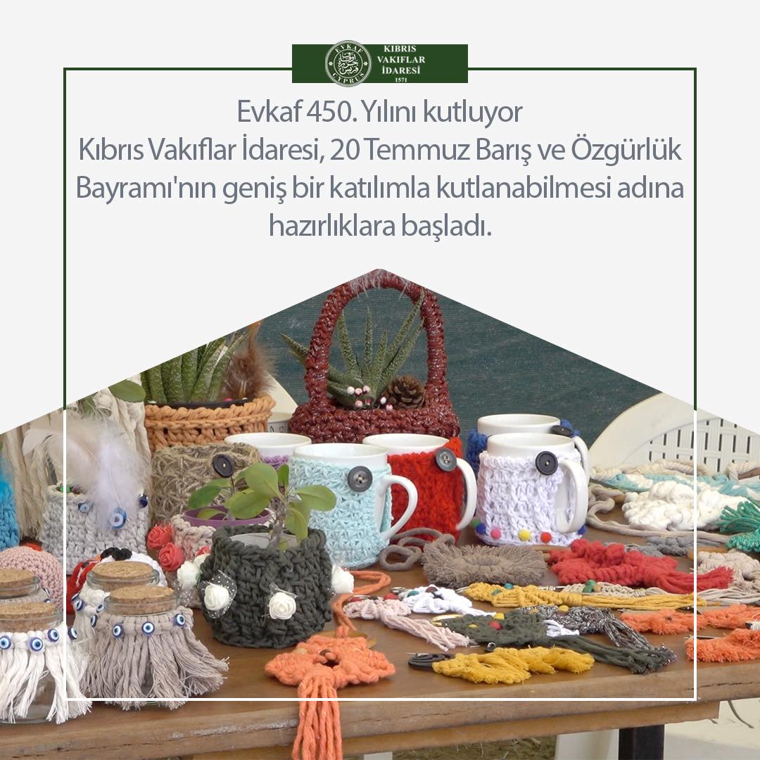 Evkaf 450. Yılını kutluyor.