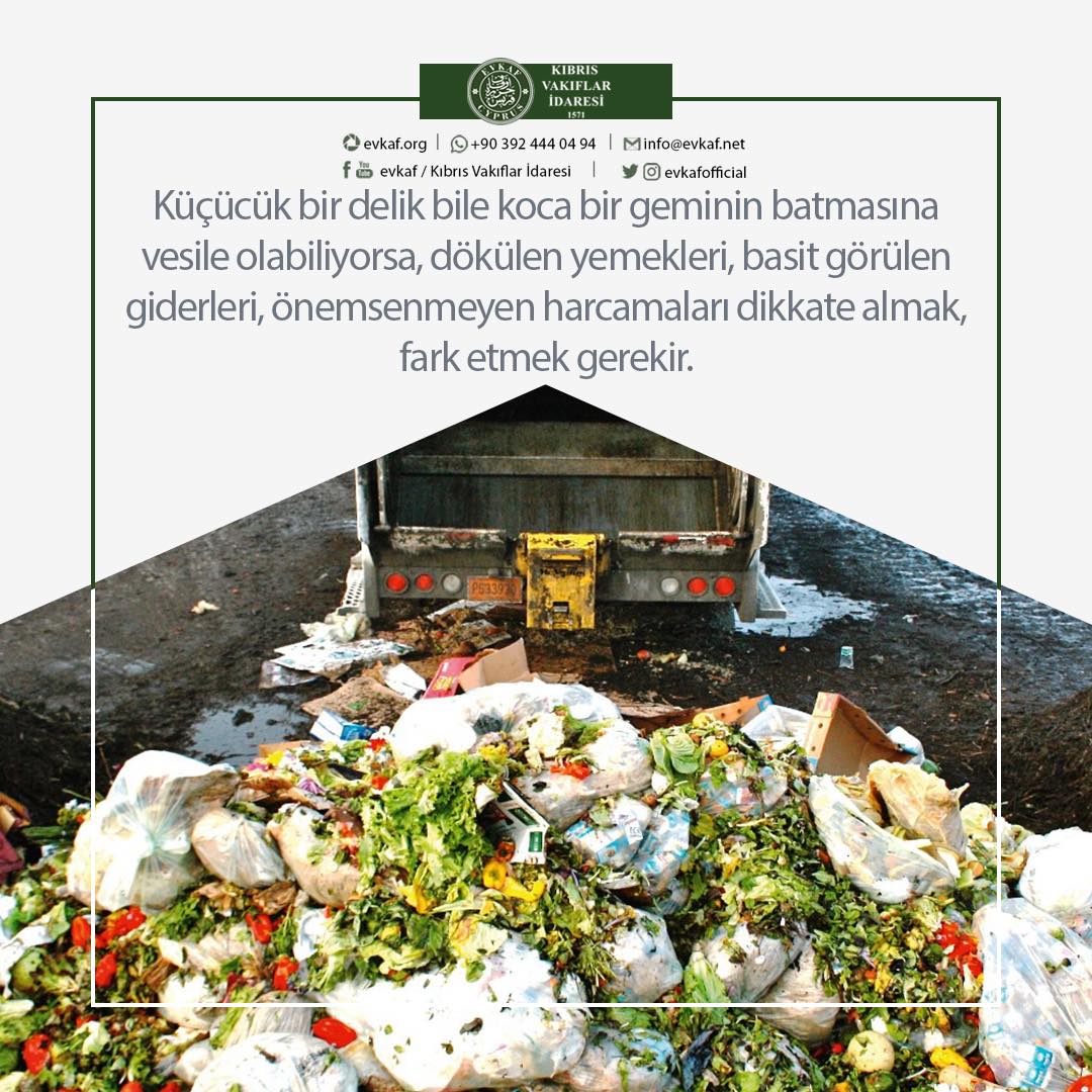 İSRAF ETME ÜRET.