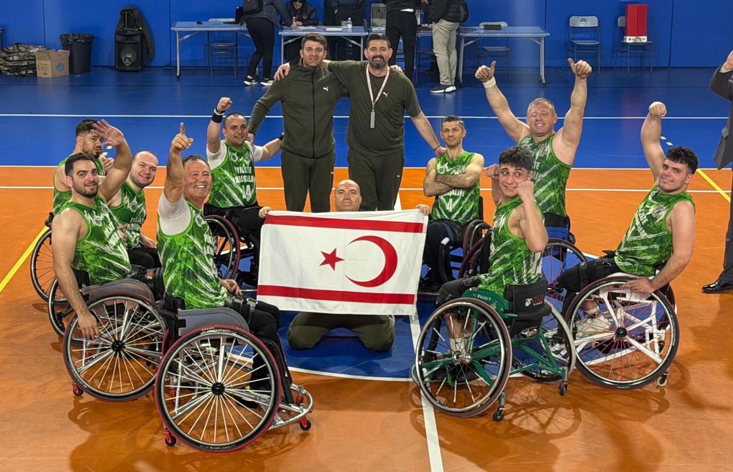 Vakıflar Tekerlekli Sandalye Basketbol Takımı Zorlu Deplasmandan Galibiyetle Döndü