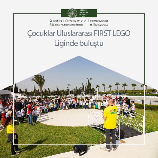 Çocuklar Uluslararası FIRST LEGO Liginde buluştu