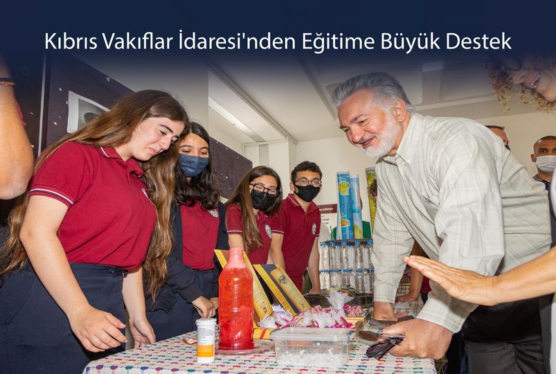 Kıbrıs Vakıflar İdaresi'nden Eğitime Büyük Destek