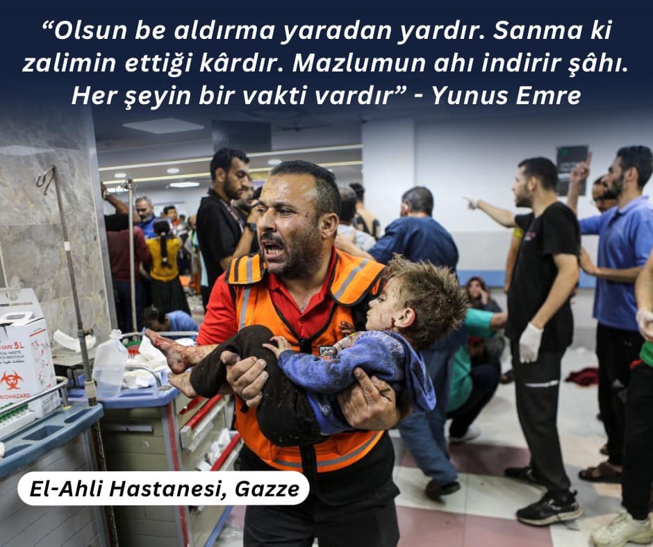 Olsun be aldırma yaradan yardır. Sanma ki zalimin ettiği kârdır. Mazlumun ahı indirir şâhı. Her şeyin bir vakti vardır. Yunus Emre