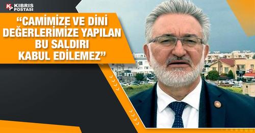Evkaf Genel Müdürü Prof. Dr. İbrahim Benter, Limasol’daki cami saldırısını kınadı