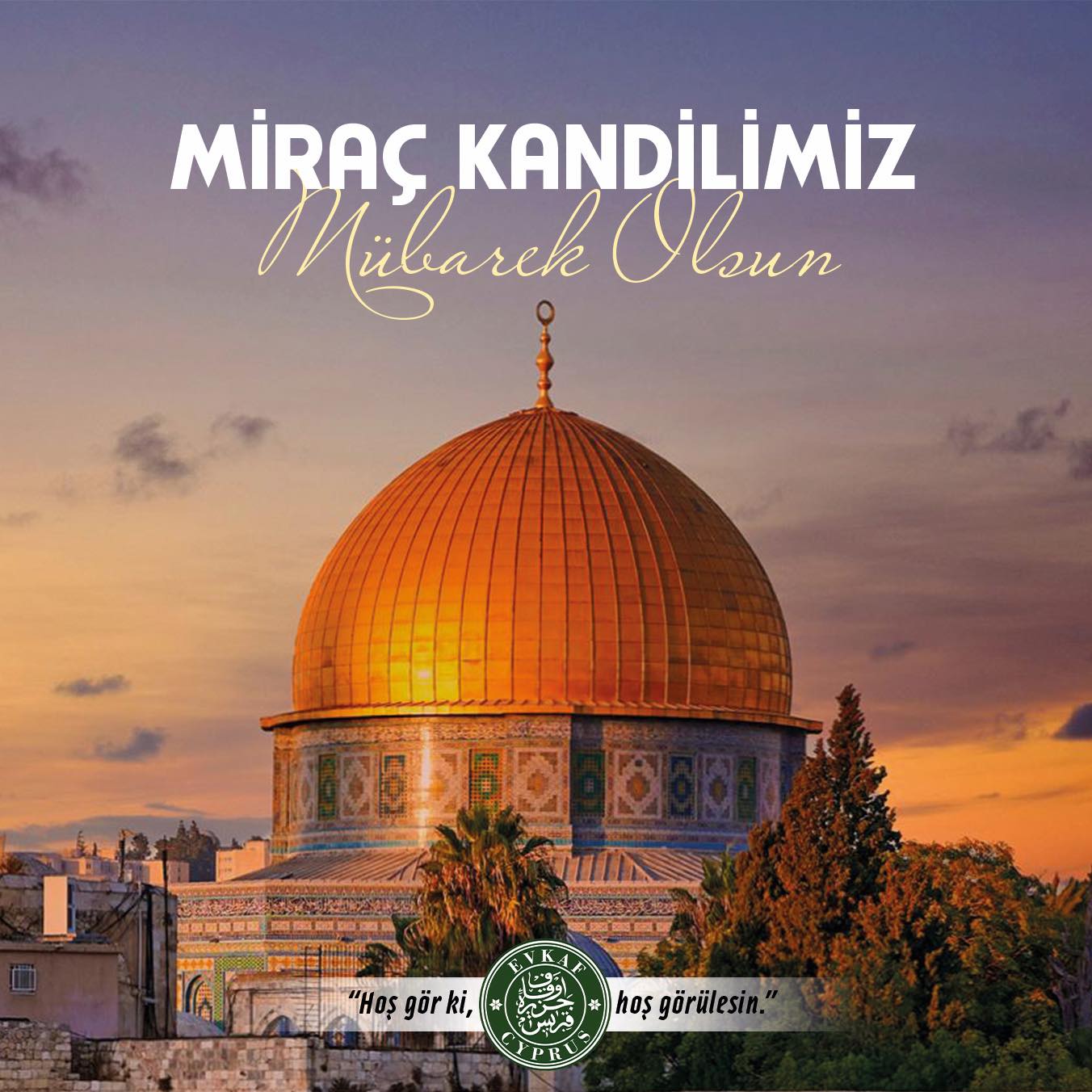 Miraç Kandilimiz Mübarek Olsun