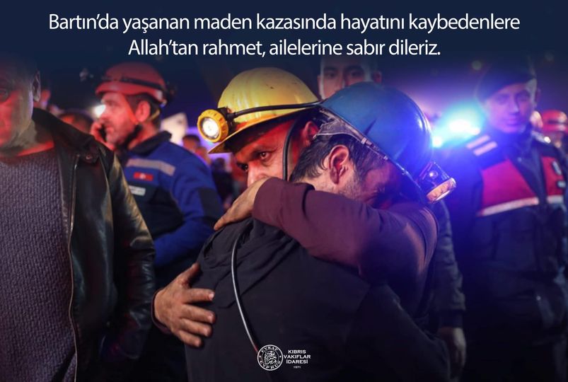 Maden kazasında hayatını kaybedenlere Allah'tan rahmet diliyoruz