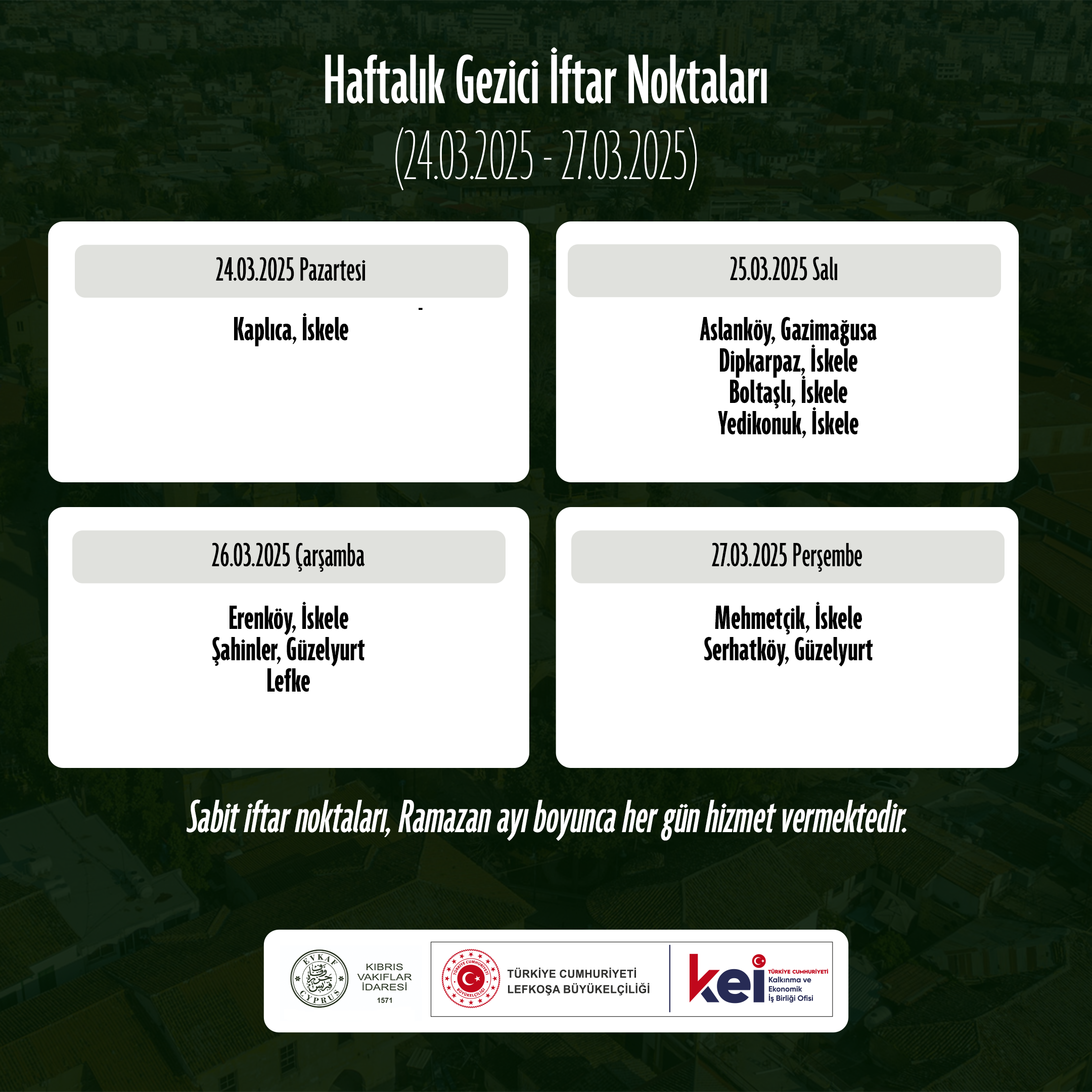 İftar Sofralarımız