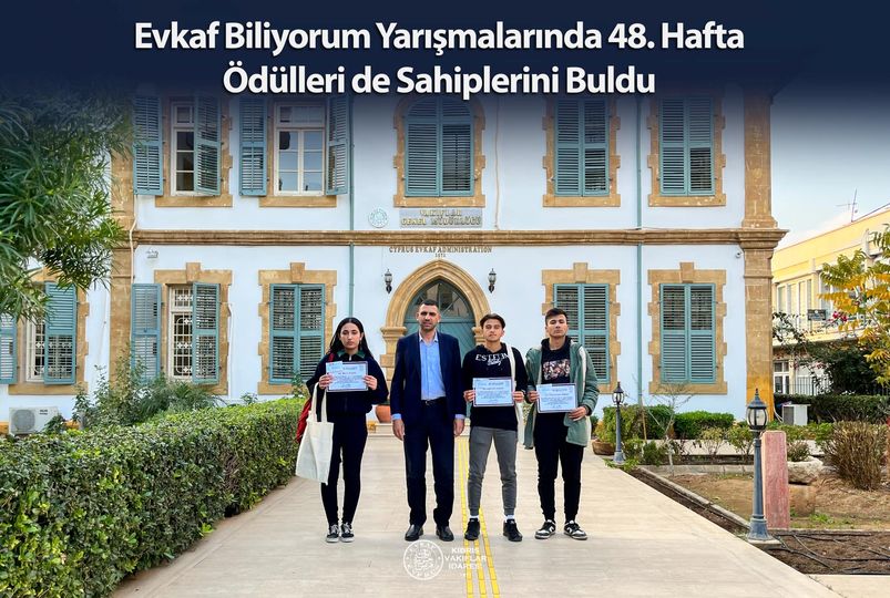 Evkaf Biliyorum Yarışmalarında 48. Hafta Ödülleri de Sahiplerini Buldu