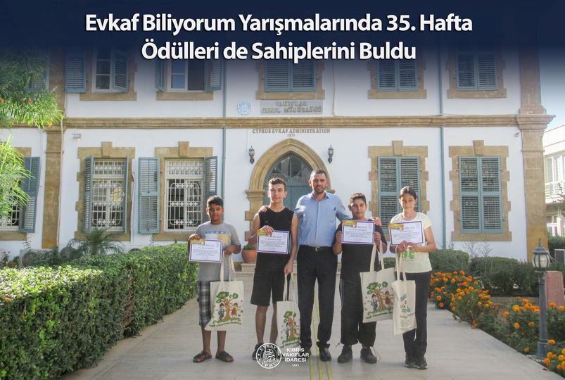 Evkaf Biliyorum Yarışmalarında 35. Hafta Ödülleri de Sahiplerini Buldu