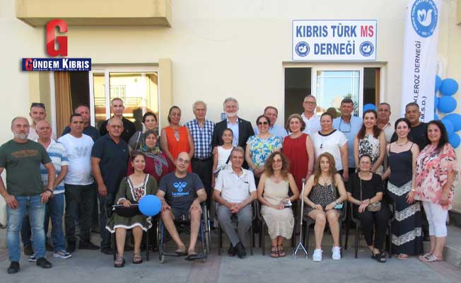 The Cyprus Turkish Multiple Sclerosis Association gained its association building with the support of Evkaf