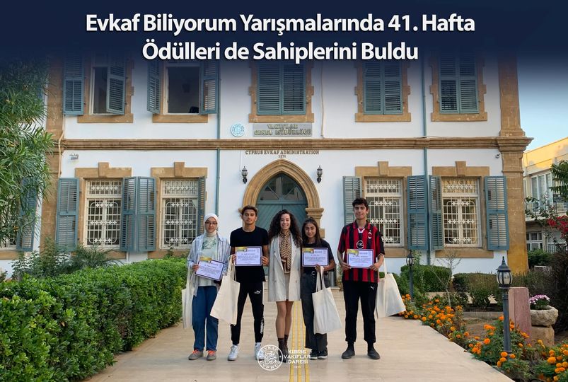 Evkaf Biliyorum Yarışmalarında 41. Hafta Ödülleri de Sahiplerini Buldu
