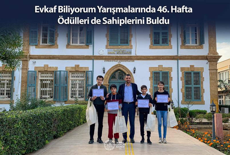 Evkaf Biliyorum Yarışmalarında 46. Hafta Ödülleri de Sahiplerini Buldu