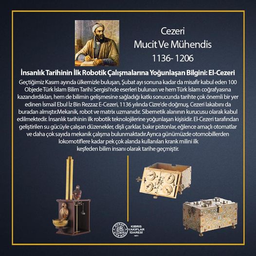 İnsanlık Tarihinin İlk Robotik Çalışmalarına Yoğunlaşan Bilgini: El-Cezeri