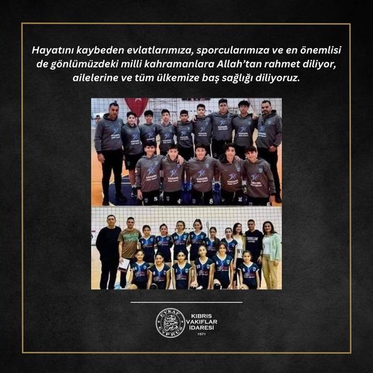 Tüm ülkemize baş sağlığı diliyoruz