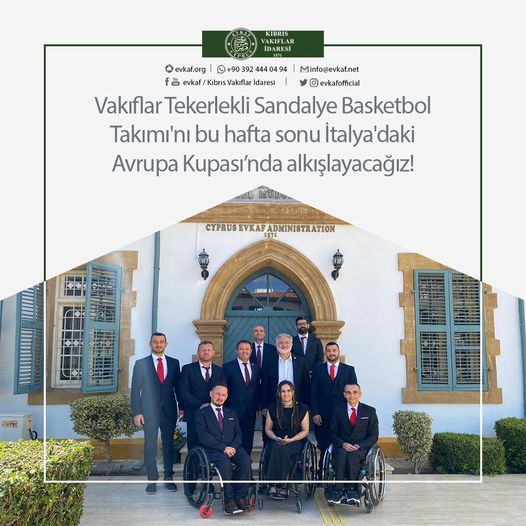We will applaud the Foundations Wheelchair Basketball Team at the European Cup in Italy this weekend!
