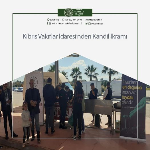 Kandil Service from Cyprus Foundations Administration.