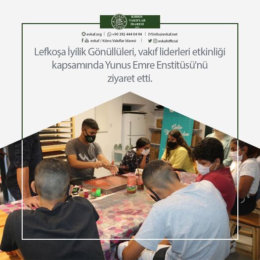 Visit to Yunus Emre Institute, one of the leaders of the foundation.