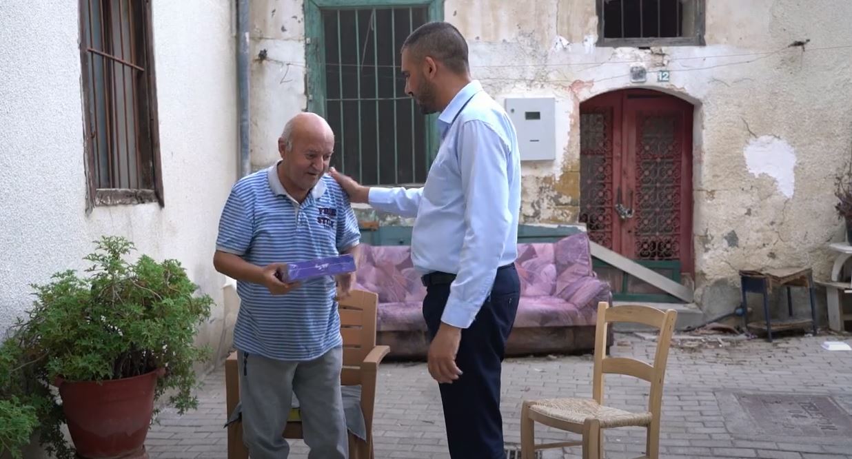 Let’s knock on the doors, let’s make the elderly and the needy happy, let’s say hello.