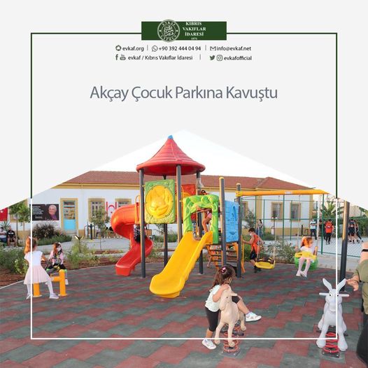 Everyone put their hands under the stone, Akçay Children’s Park Reached.