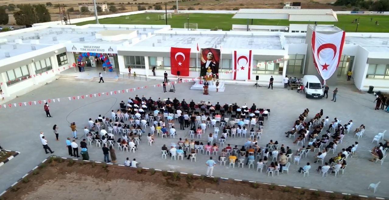 Iskele Evkaf Turkish Maarif College Opened.