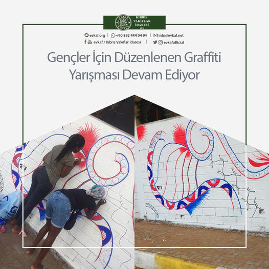 The Graffiti Contest for Youth Continues.