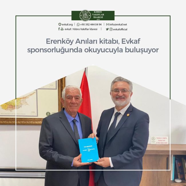 The book Erenköy Memories is meeting with the reader under the sponsorship of Evkaf.