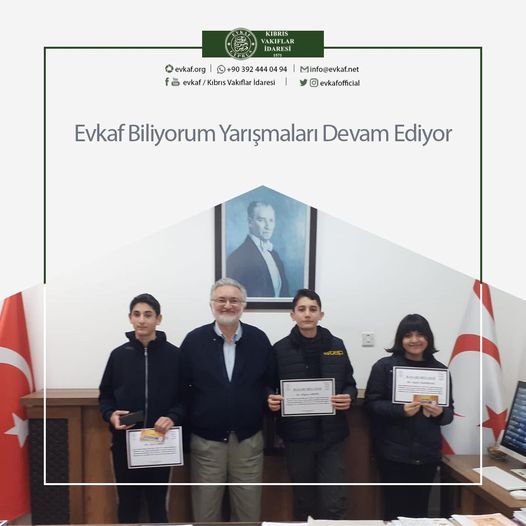 The 6th Week Awards in Evkaf I Know Contests Found Their Owners.