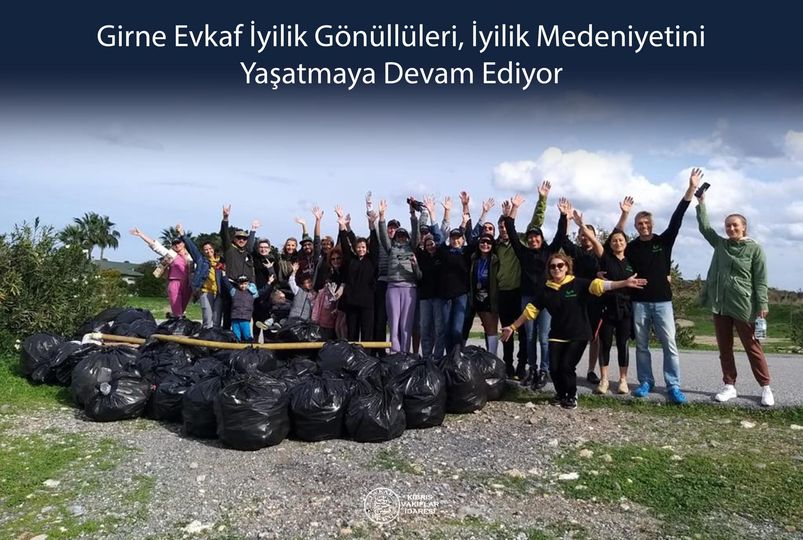 Girne Evkaf İyilik Gönüllüleri, İyilik Medeniyetini Yaşatmaya Devam Ediyor