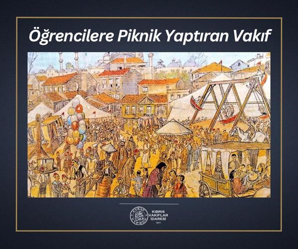 Öğrencilere Piknik Yaptıran Vakıf