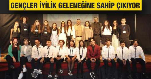 Gençler üreterek iyilik geleneğine sahip çıkıyor…